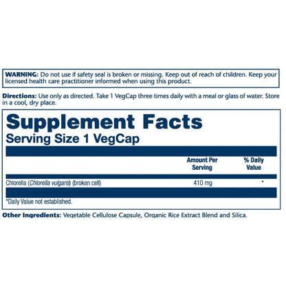 Solaray® Broken Cell Chlorella 410mg