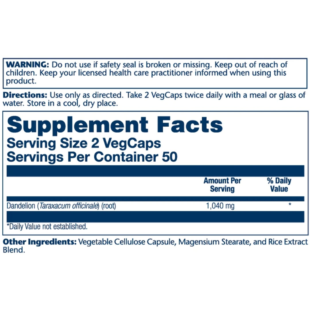 Solaray® Dandelion Root 1040mg