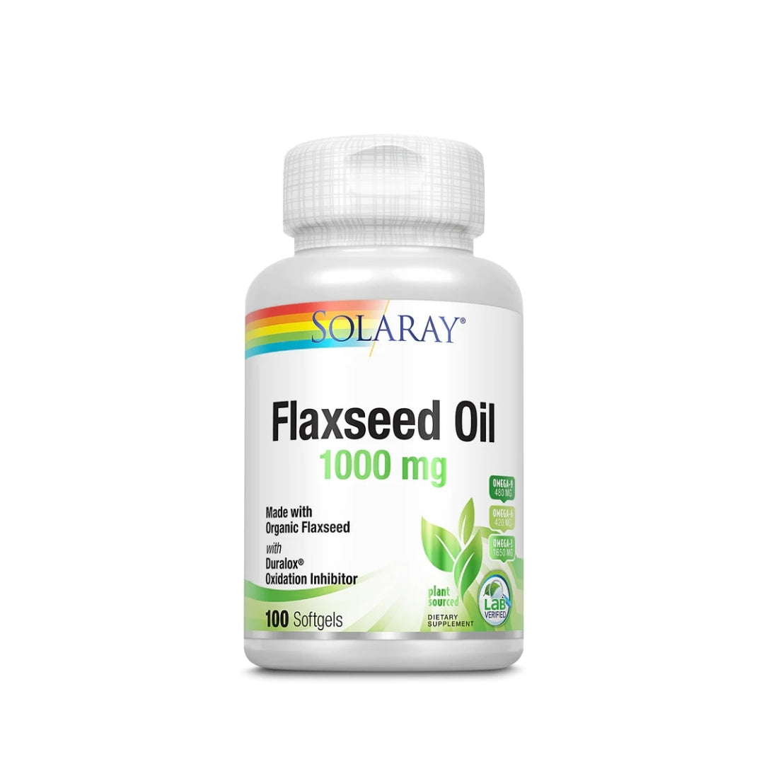 Solaray® Flaxseed Oil 1000mg