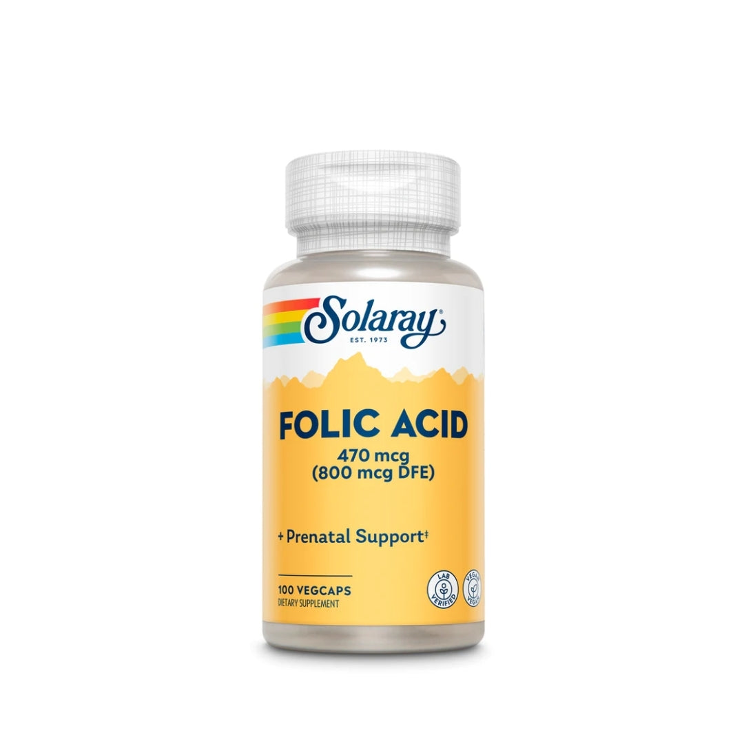 Solaray® Folic Acid 470mcg