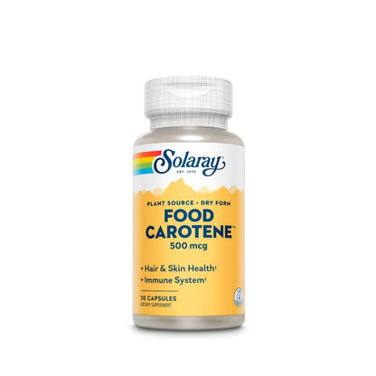 Solaray® Food Carotene™ 500mcg