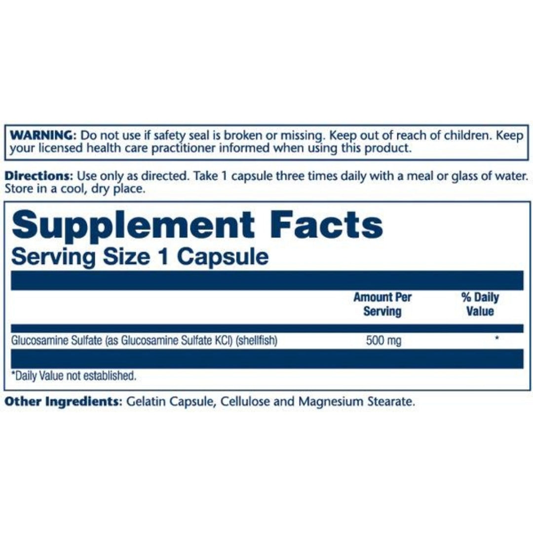 Solaray® Glucosamine Sulfate 500mg