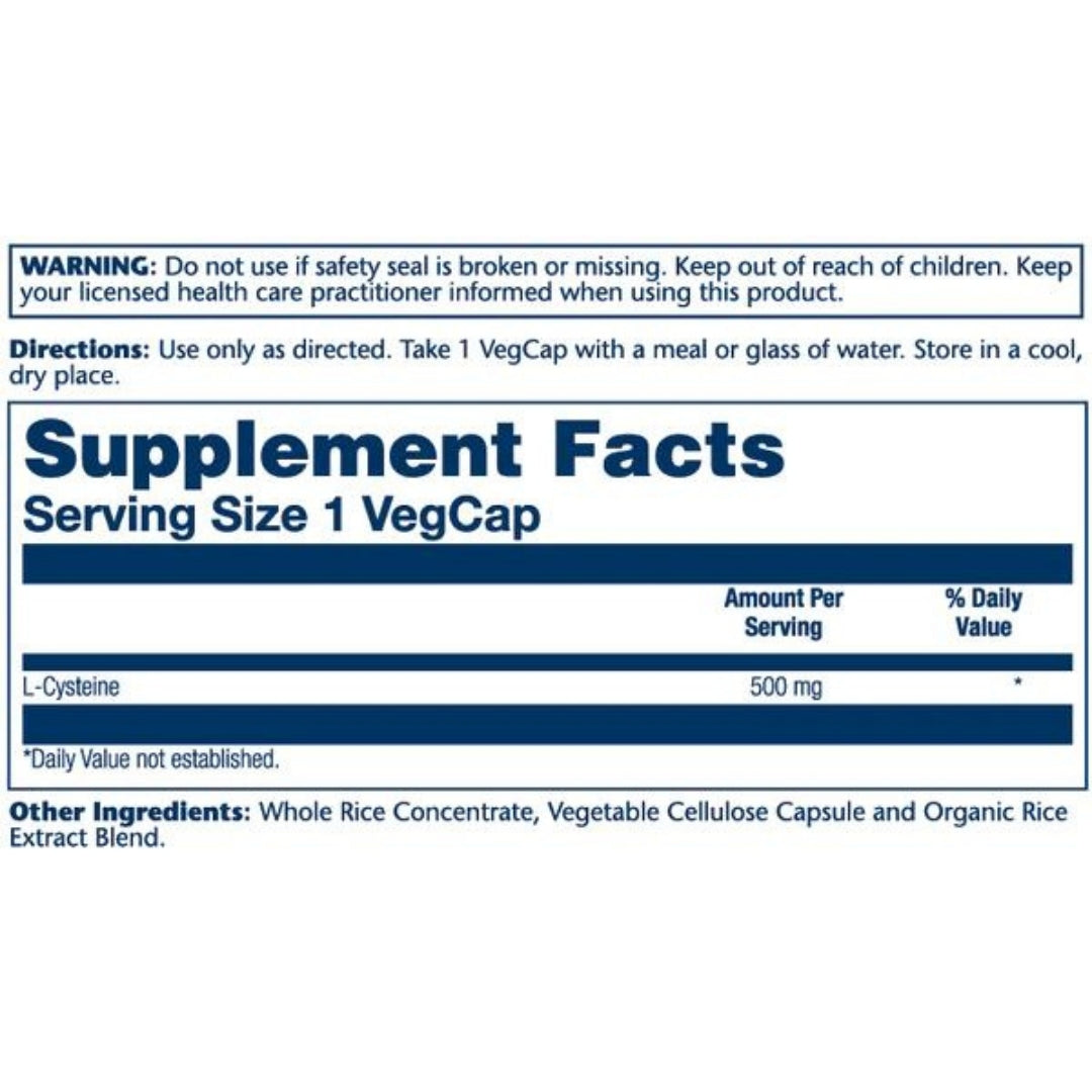 Solaray® L-Cysteine 500mg