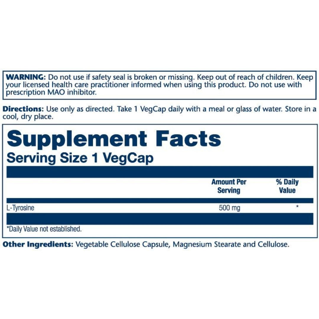 Solaray® L-Tyrosine 500mg