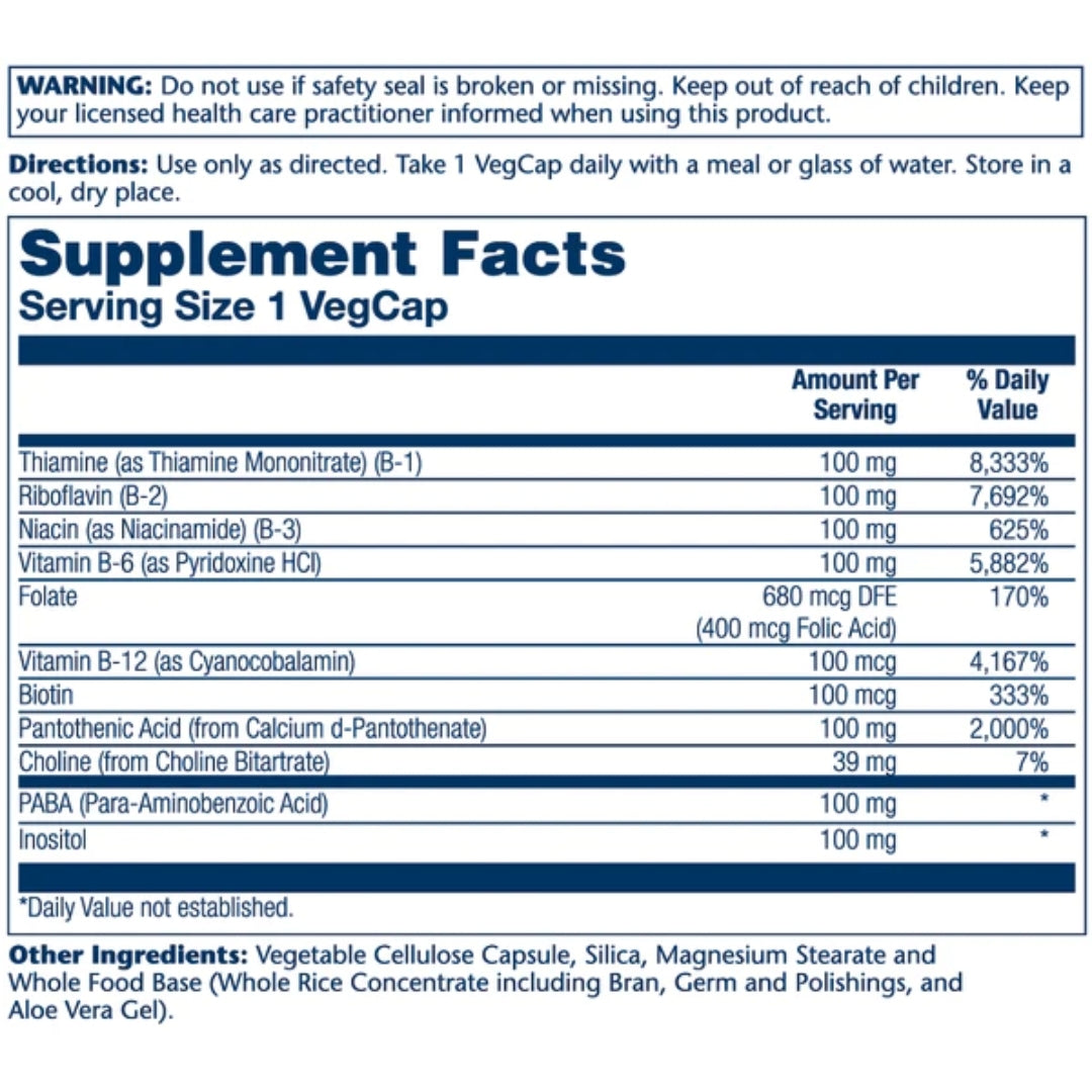 Solaray® Vitamin B-Complex 100