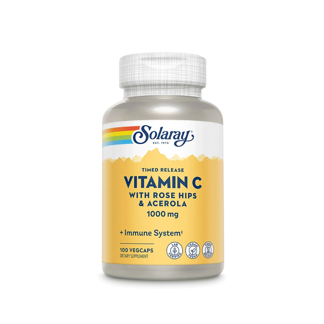 Solaray® Vitamin C With Rose Hips & Acerola 1000mg