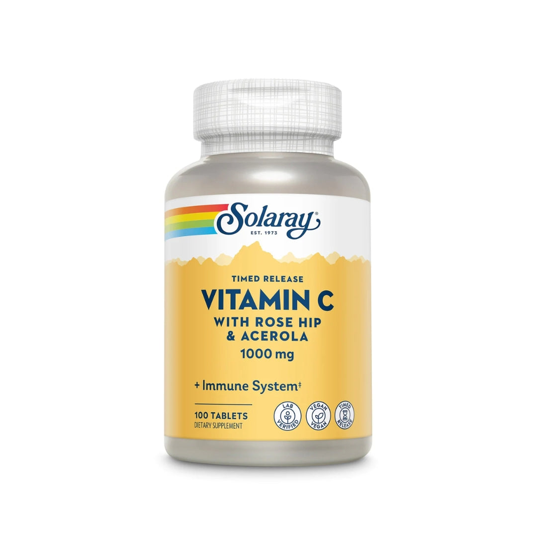 Solaray® Vitamin C With Rose Hips & Acerola 1000mg