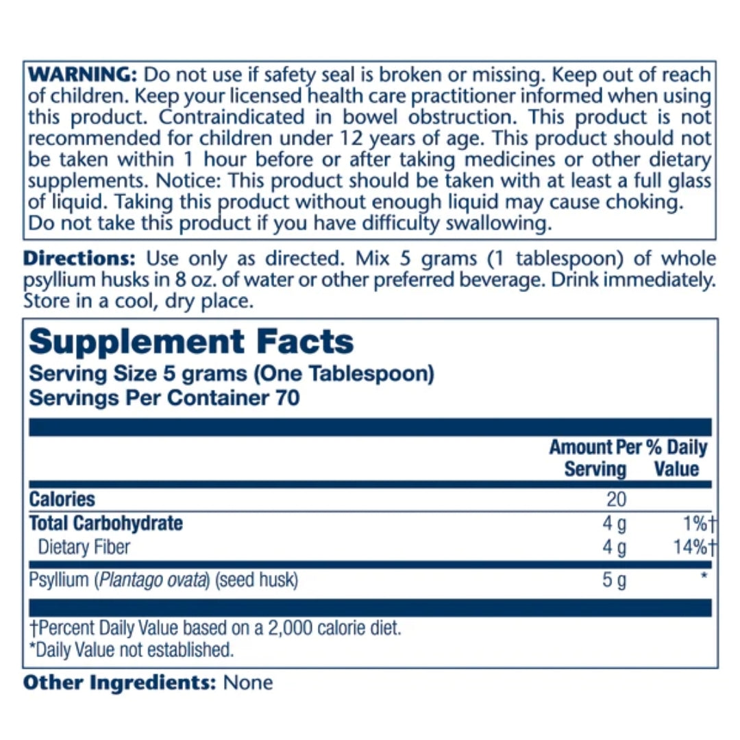 Solaray® Whole Psyllium Husk