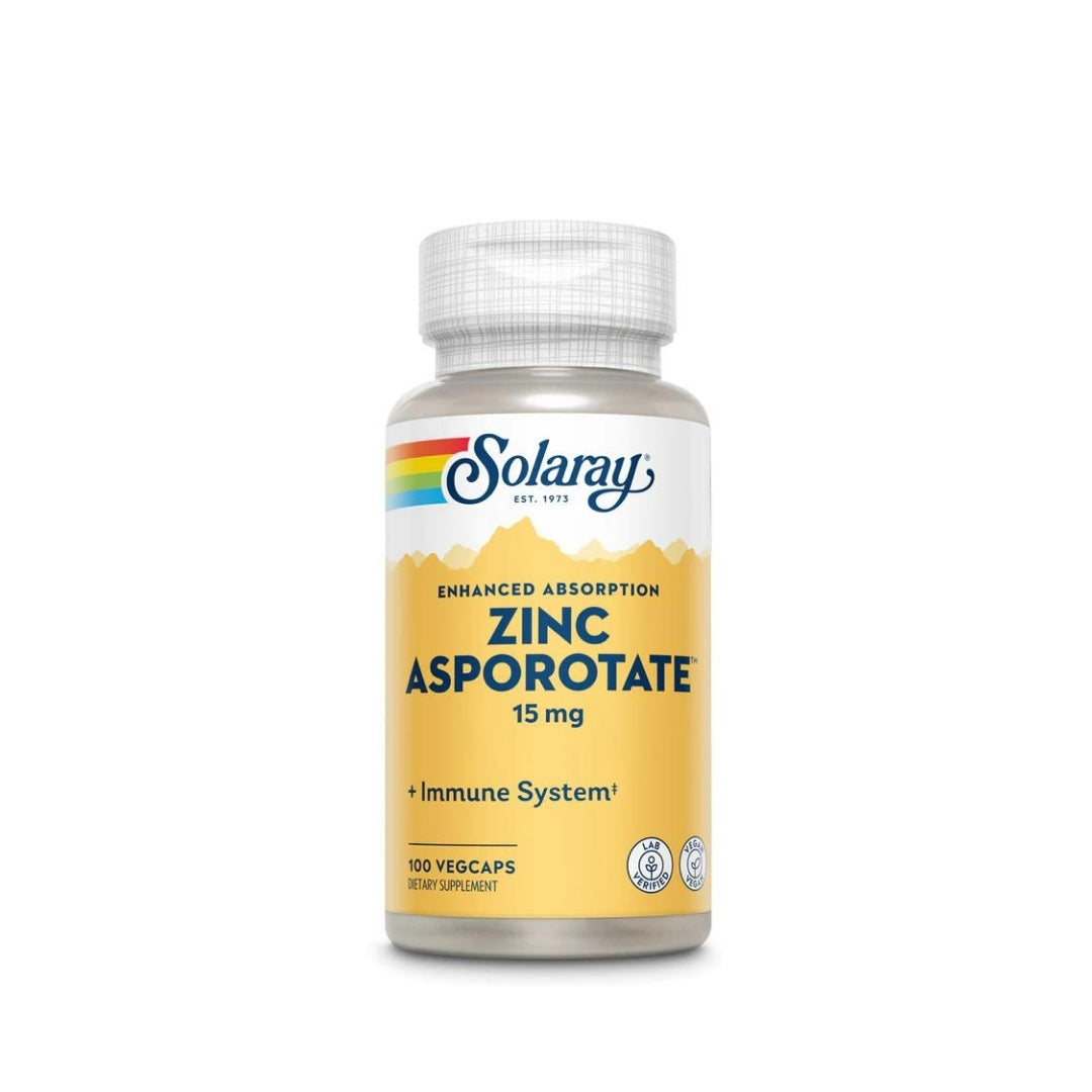 Solaray® Zinc Asporotate 15mg