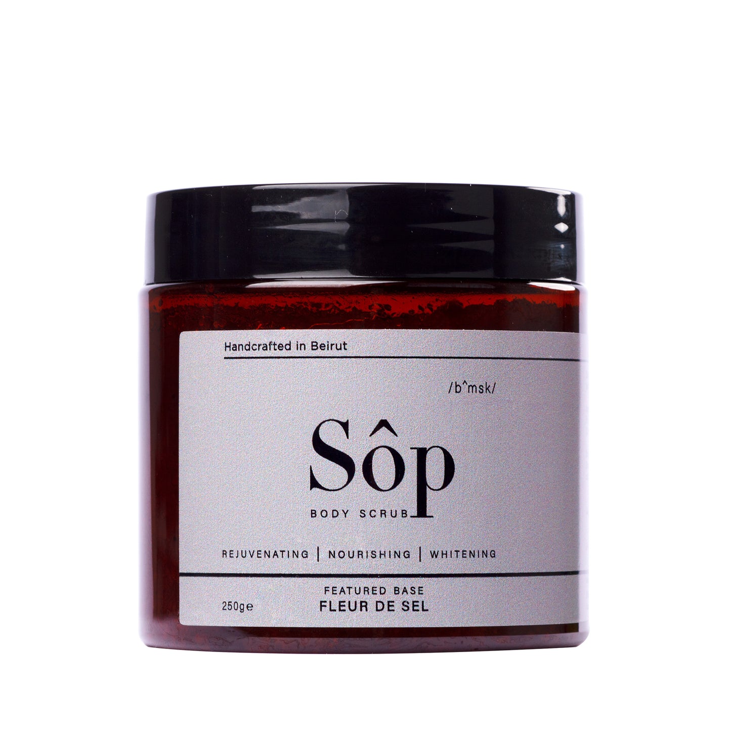 Sôp Black Musk Body Scrub