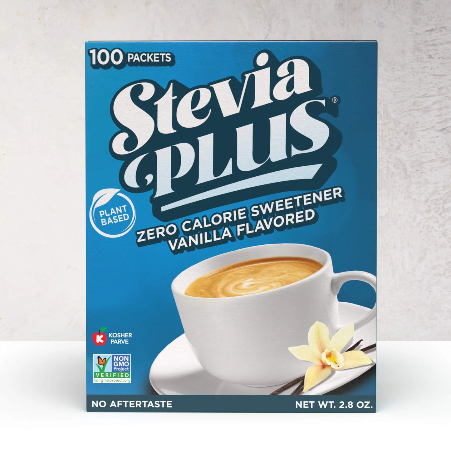 Stevia Plus® Vanilla Packets