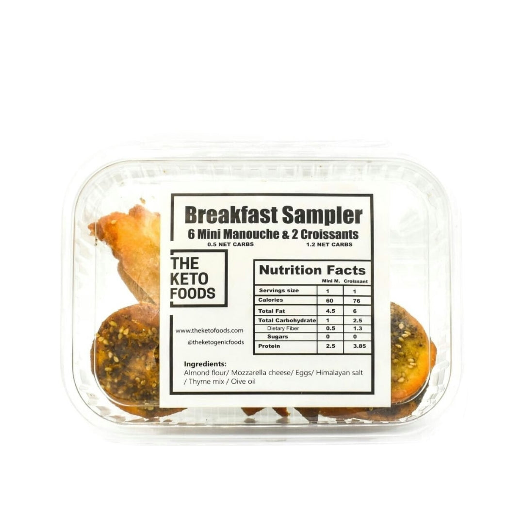 The Keto Foods Keto Breakfast Sampler