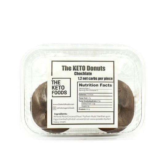 The Keto Foods Keto Donuts Chocolate