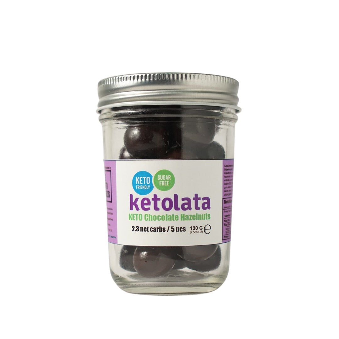 The Keto Foods Ketolata Chocolate Hazelnuts