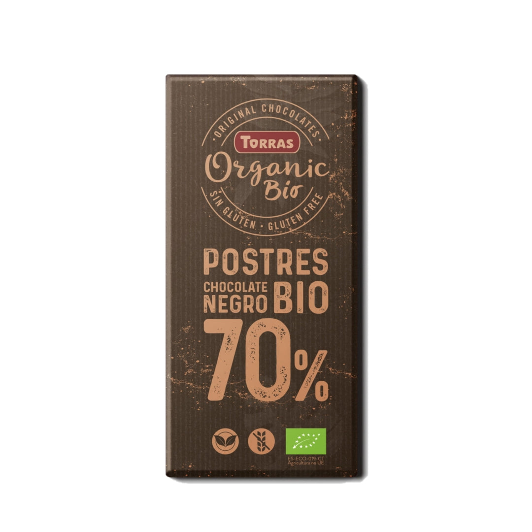 Torras Organic Dark Chocolate 70% Cacao For Cooking