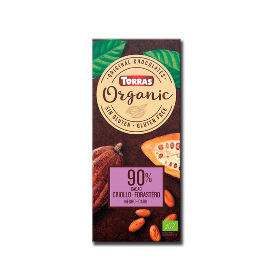 Torras Organic Dark Chocolate 90% Cacao