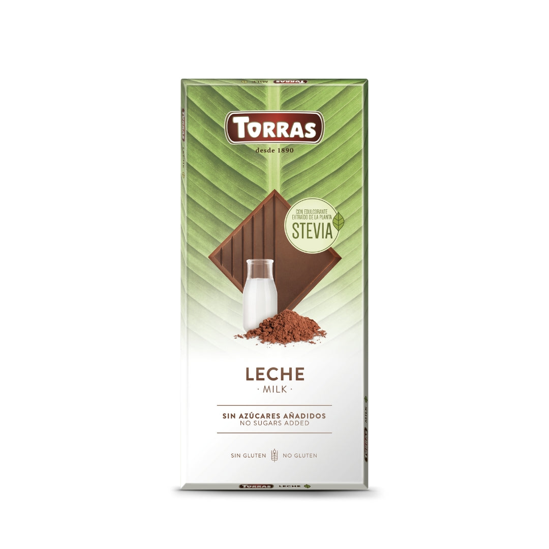 Torras Sugar Free Milk Chocolate With Stevia