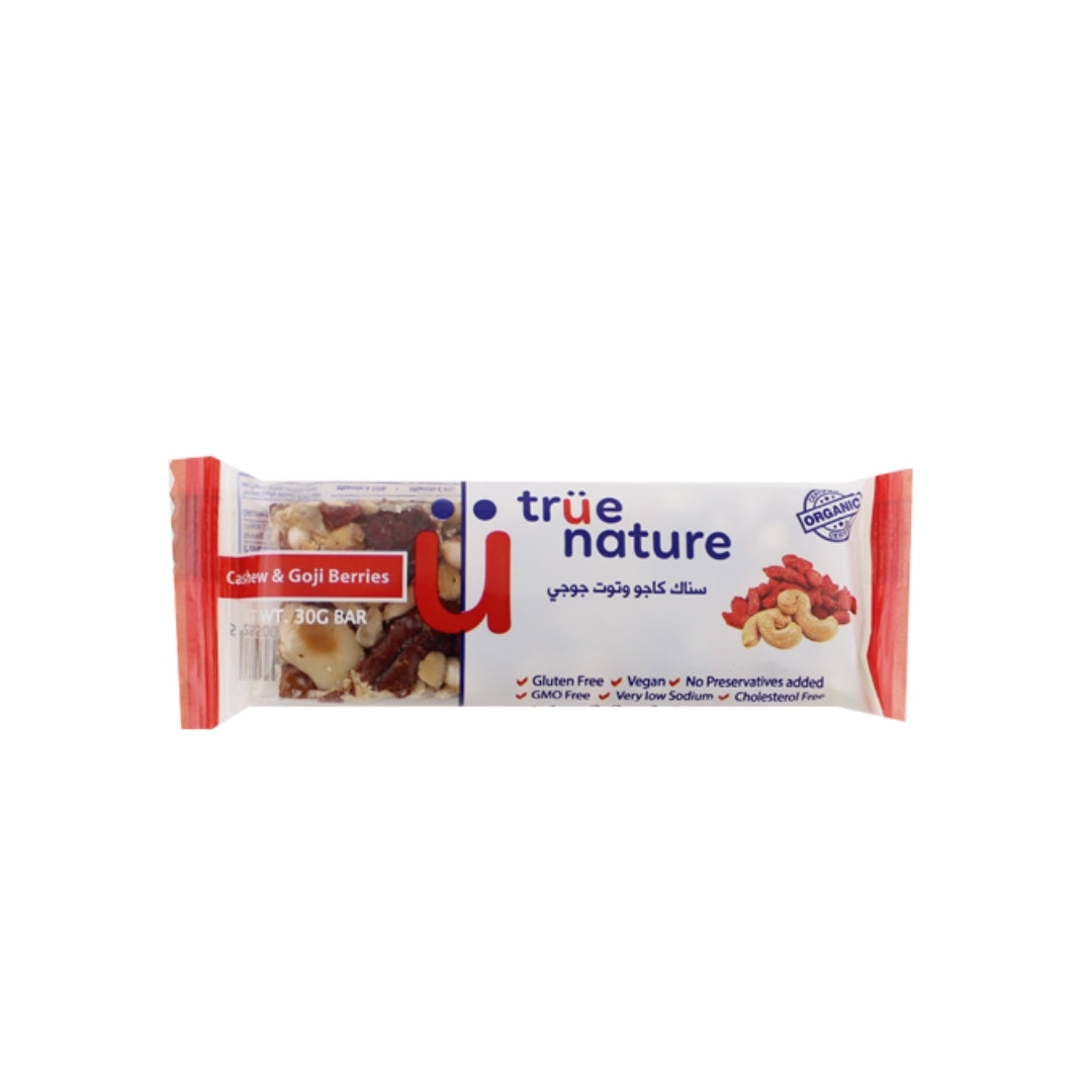 Trüe Nature Organic Cashew & Goji Superfood Bar