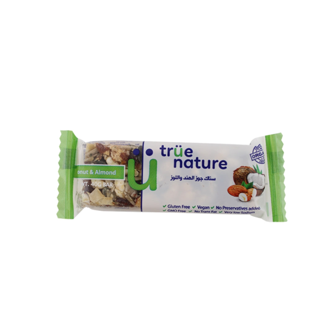 Trüe Nature Organic Coconut & Almond Superfood Bar