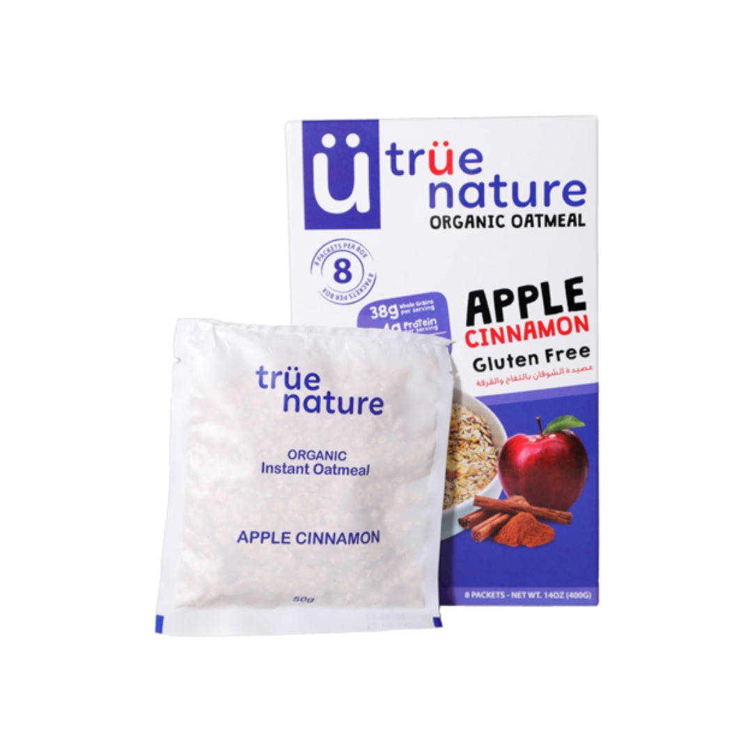 Trüe Nature Organic Oatmeal Apple Cinnamon