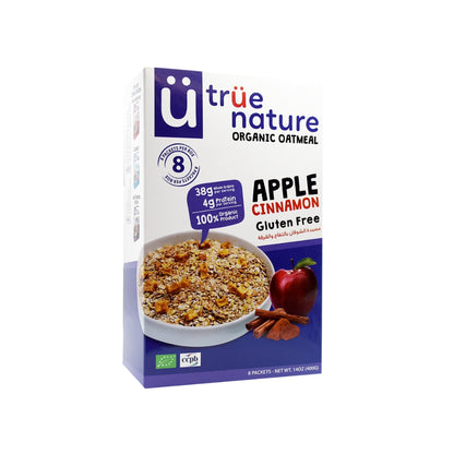 Trüe Nature Organic Oatmeal Apple Cinnamon