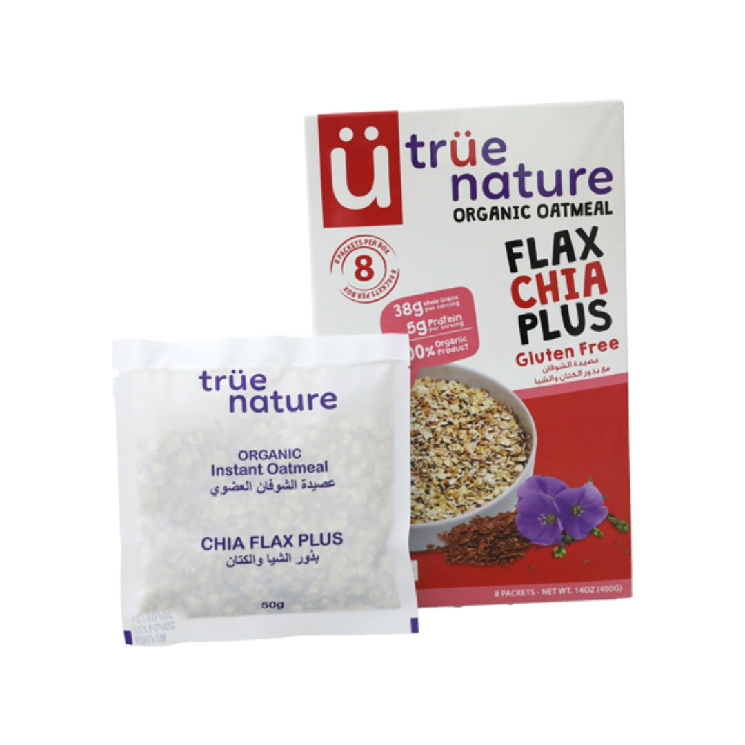 Trüe Nature Organic Oatmeal Flax Chia Plus