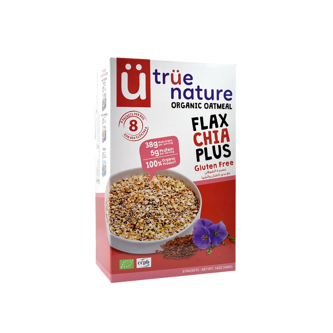 Trüe Nature Organic Oatmeal Flax Chia Plus