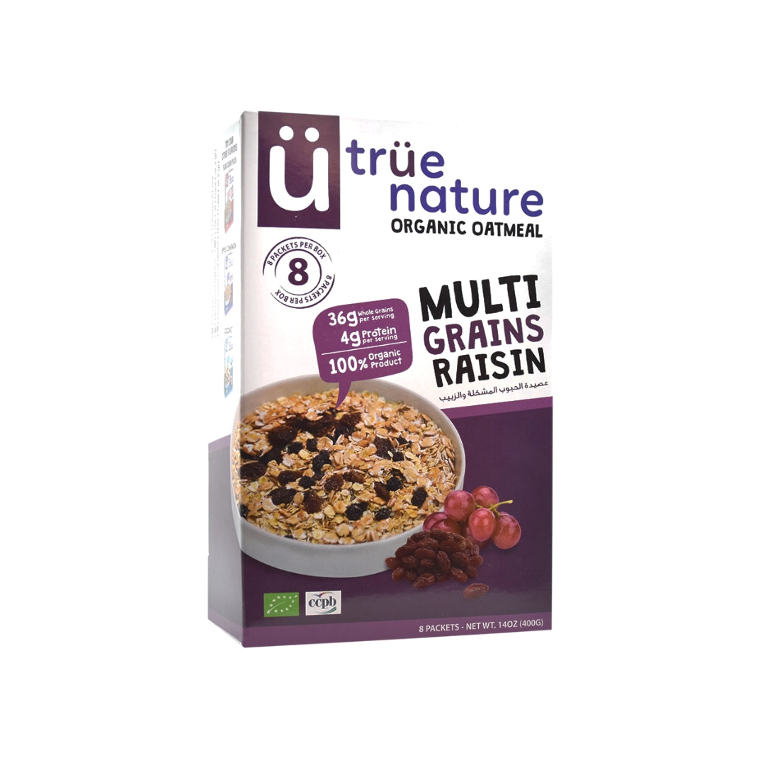 Trüe Nature Organic Oatmeal Multi Grains Raisin