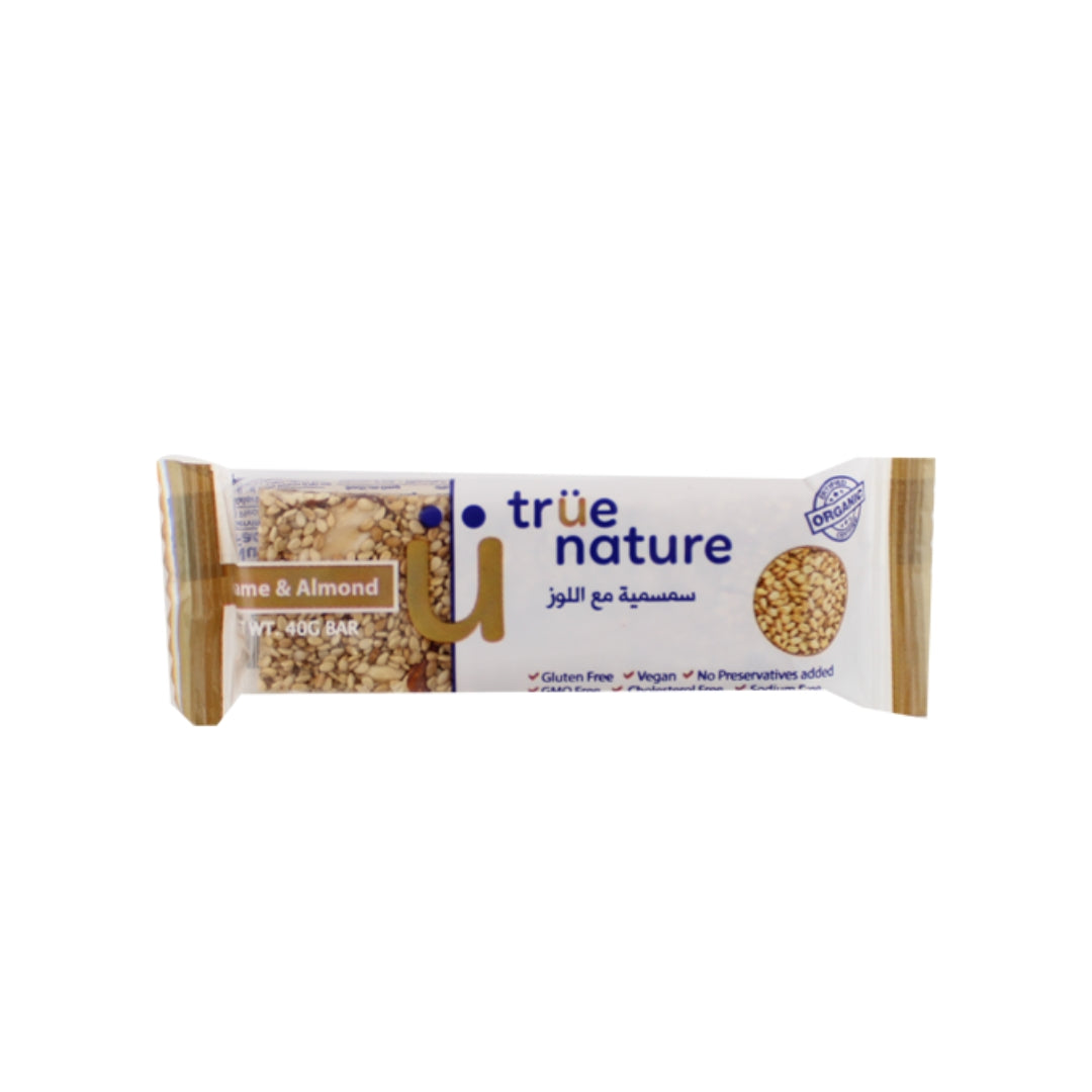 Trüe Nature Organic Sesame & Almond Bar