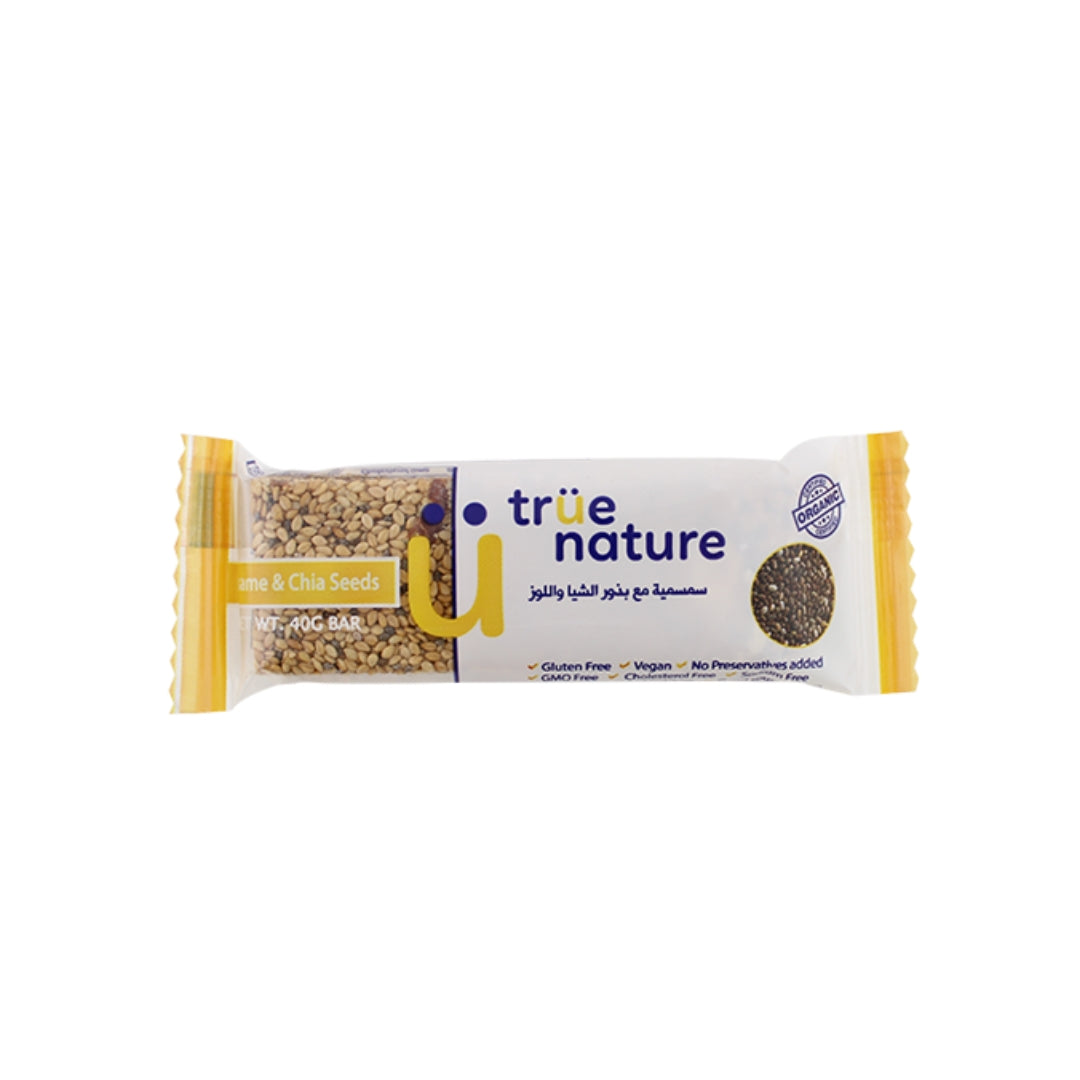 Trüe Nature Organic Sesame & Chia Seed Bar