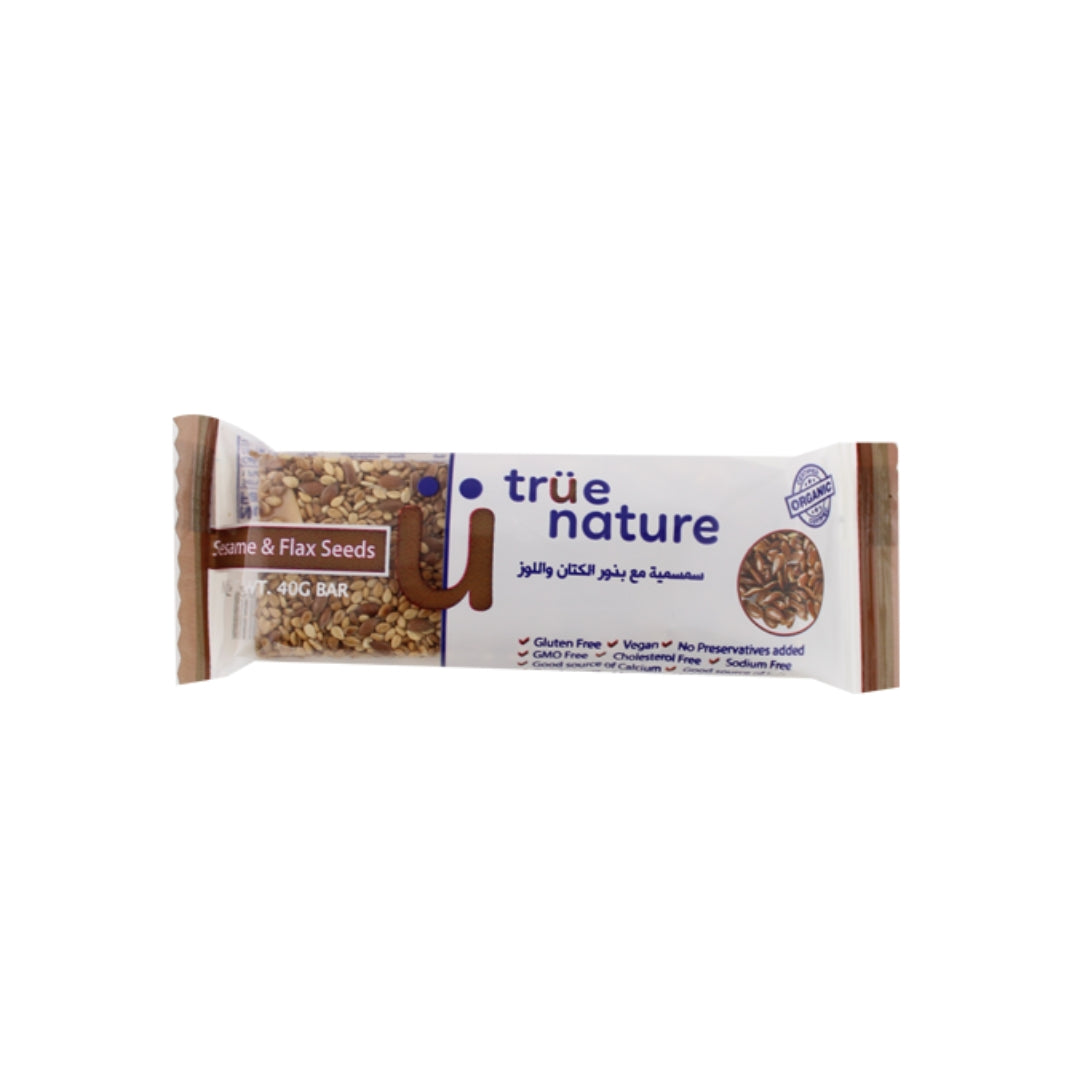 Trüe Nature Organic Sesame & Flaxseed Bar