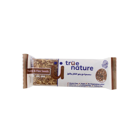 Trüe Nature Organic Sesame & Flaxseed Bar