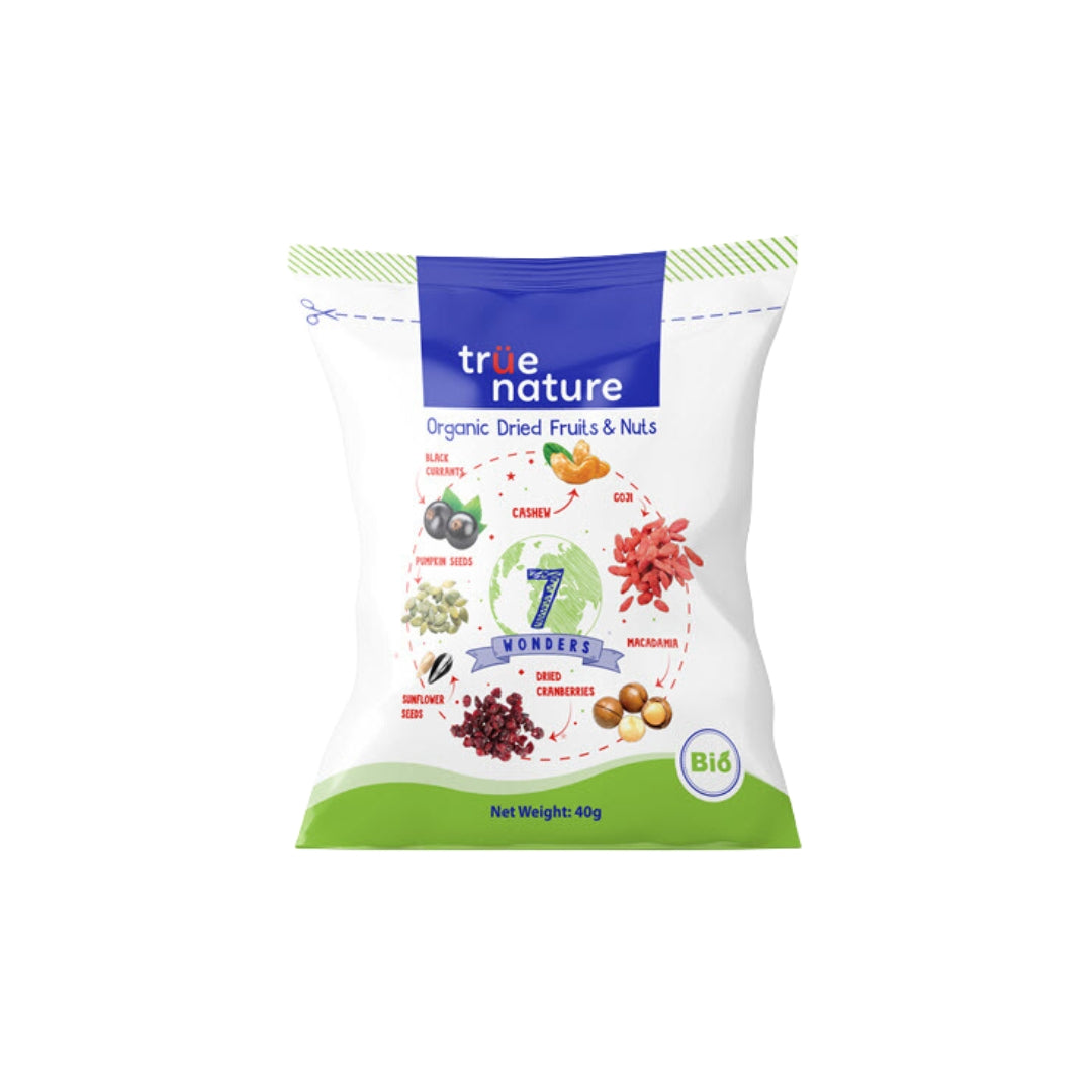 Trüe Nature Organic Trail Mix Seven Wonders