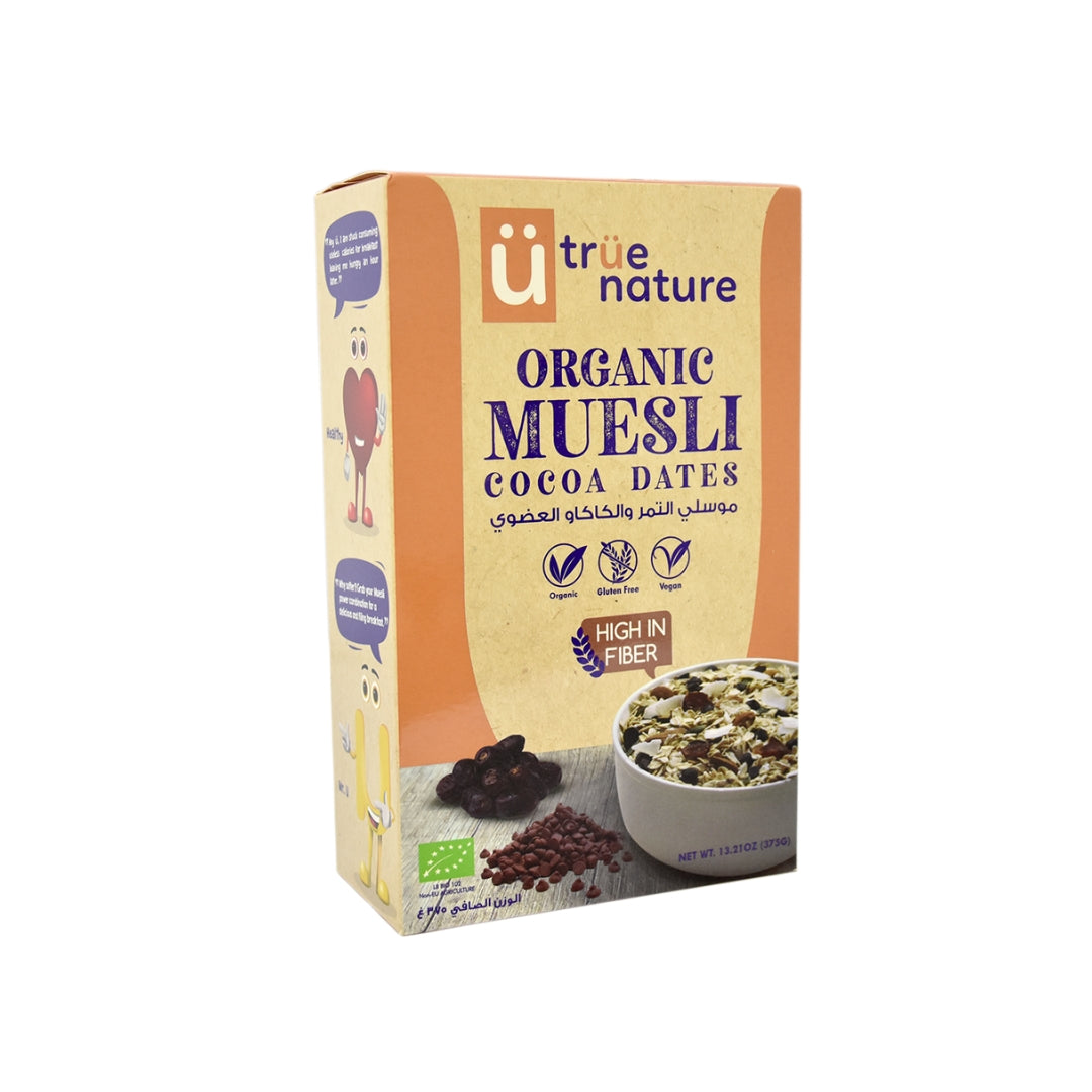 Trüe Nature Organic Muesli Cocoa Dates