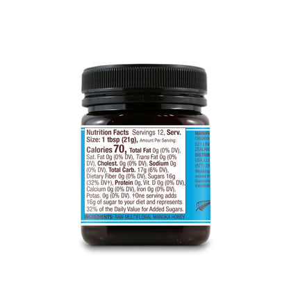 Wedderspoon™ Raw Multifloral Manuka Honey KFactor™ 12