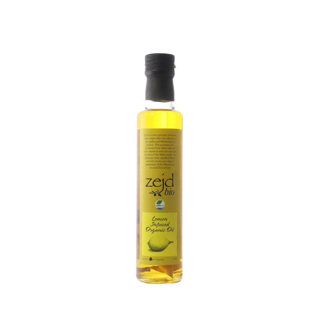 Zejd Organic Lemon Infused Olive Oil