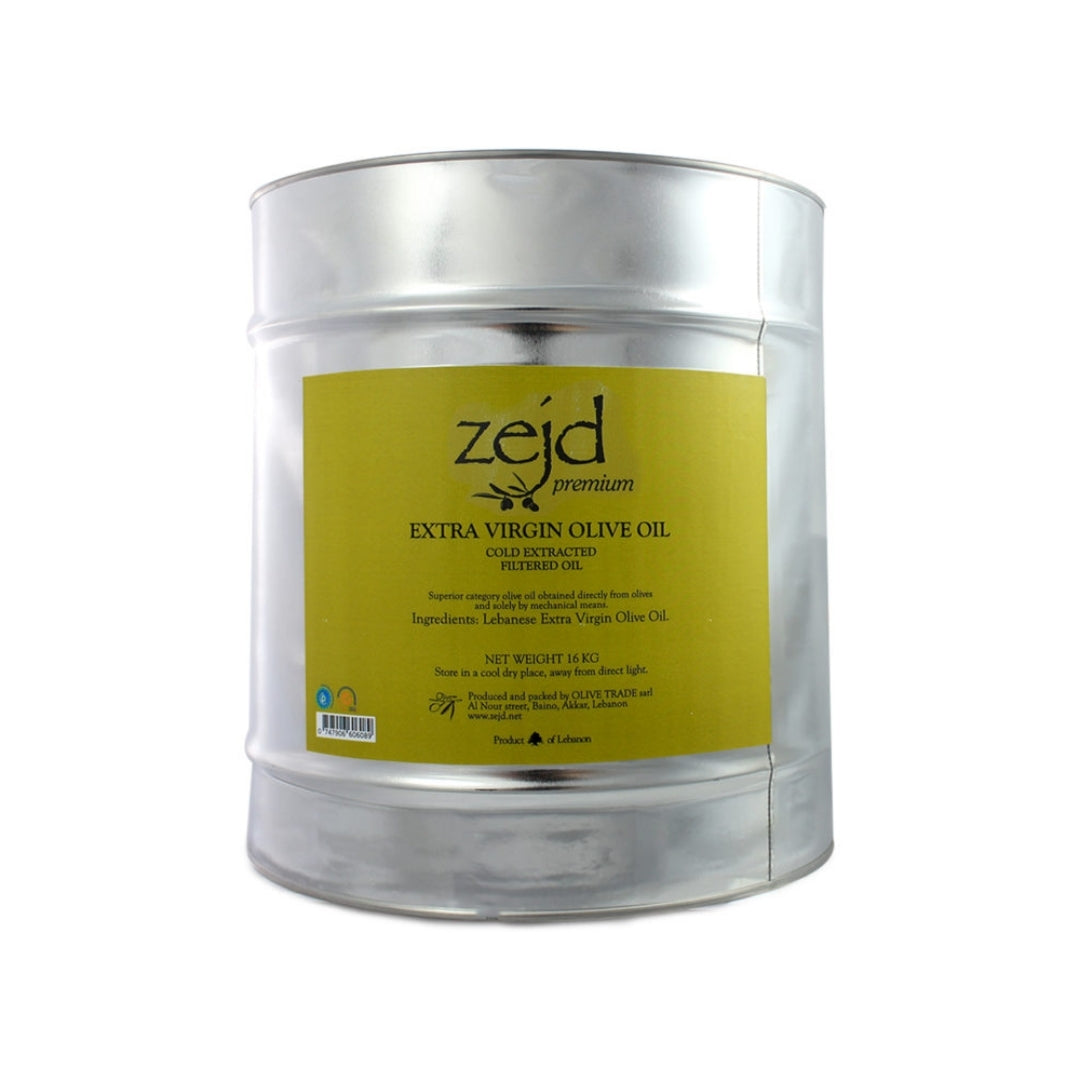 Zejd Premium Extra Virgin Olive Oil Tin