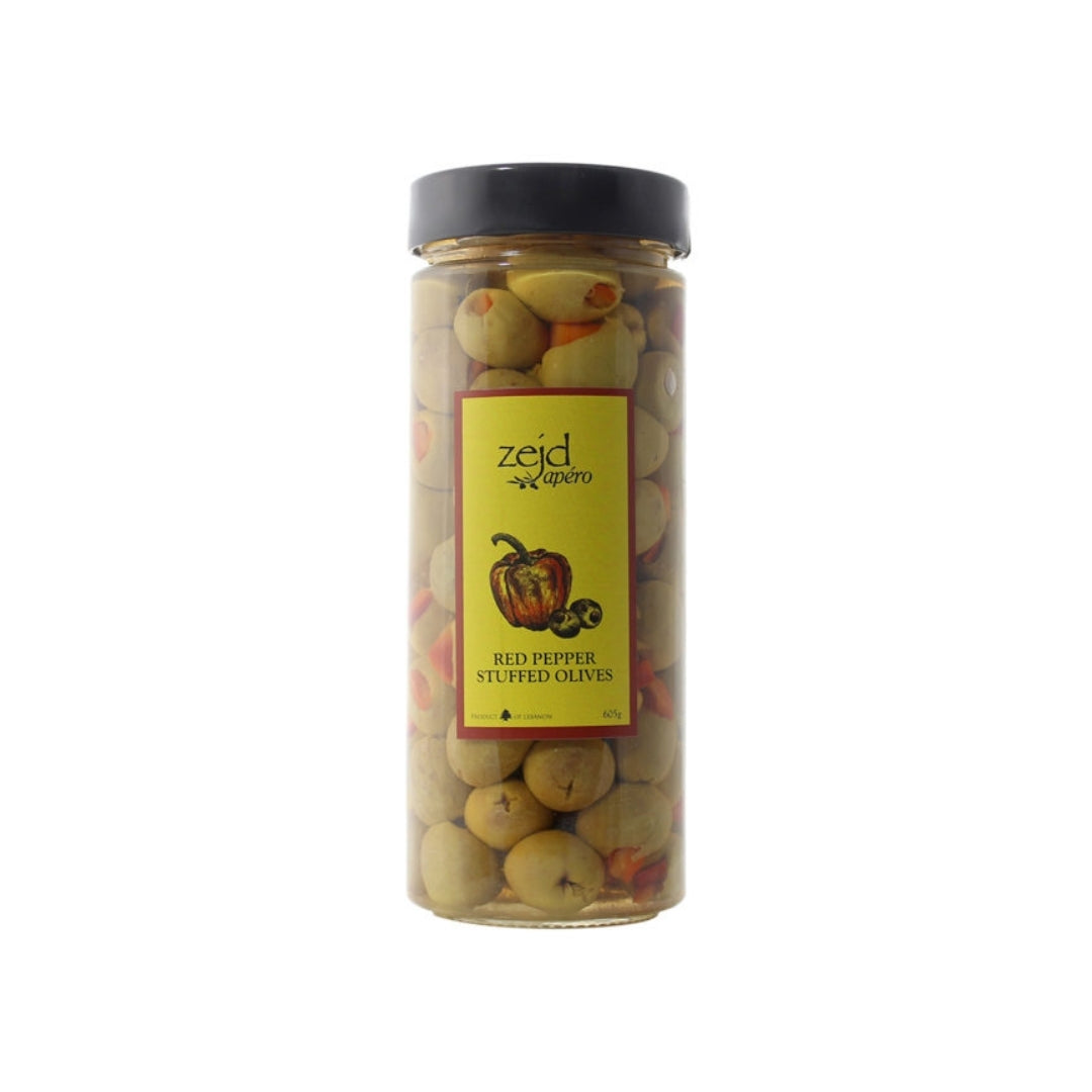 Zejd Red Pepper Stuffed Olives