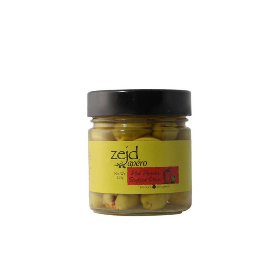 Zejd Red Pepper Stuffed Olives