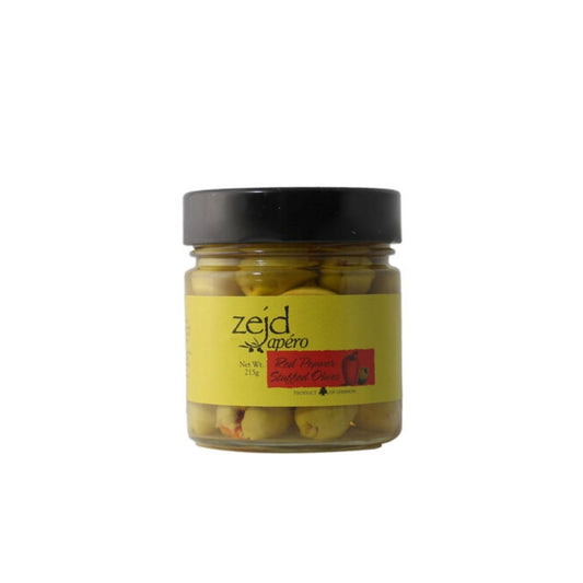 Zejd Red Pepper Stuffed Olives