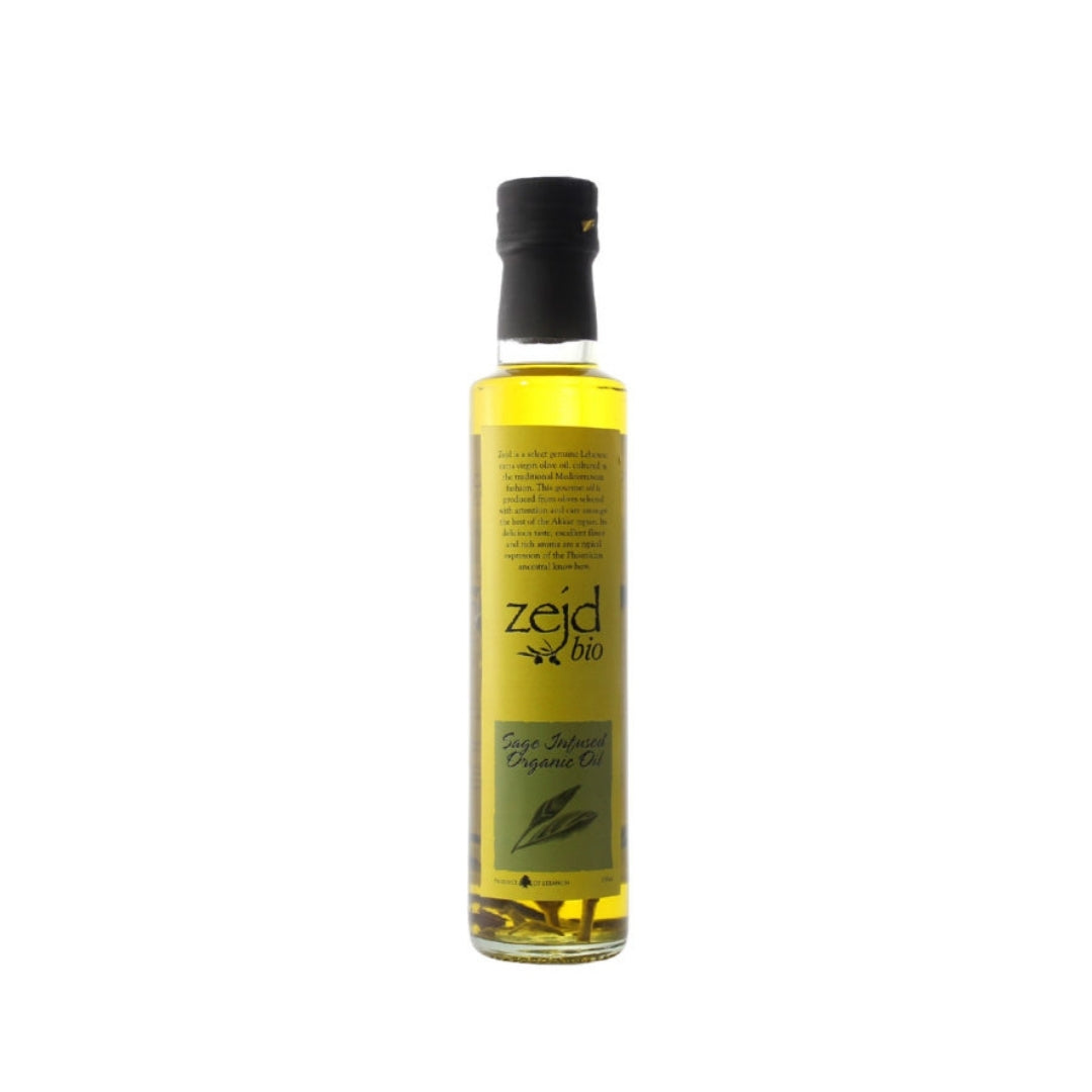 Zejd Organic Sage Infused Olive Oil