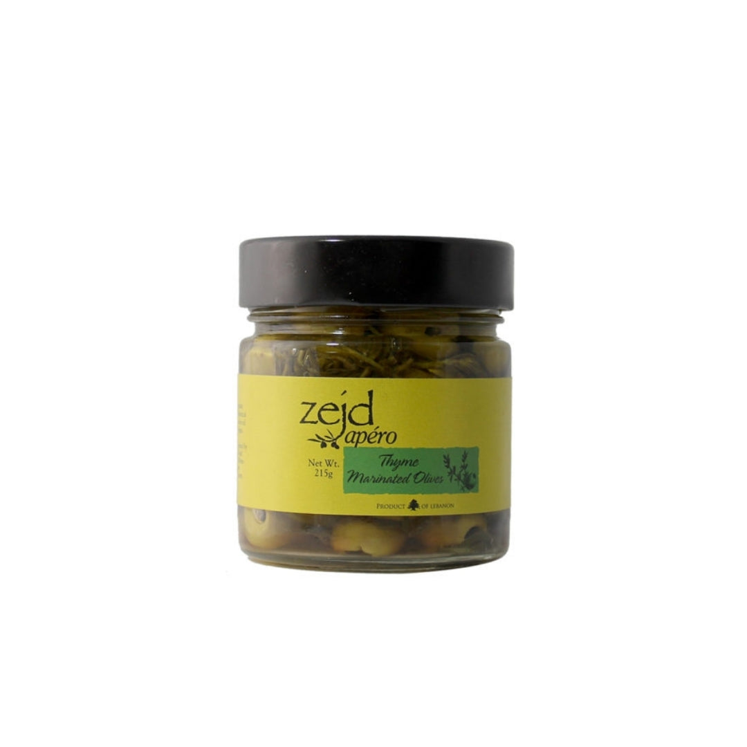 Zejd Thyme Marinated Olives