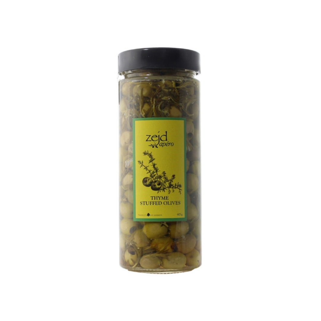 Zejd Thyme Marinated Olives