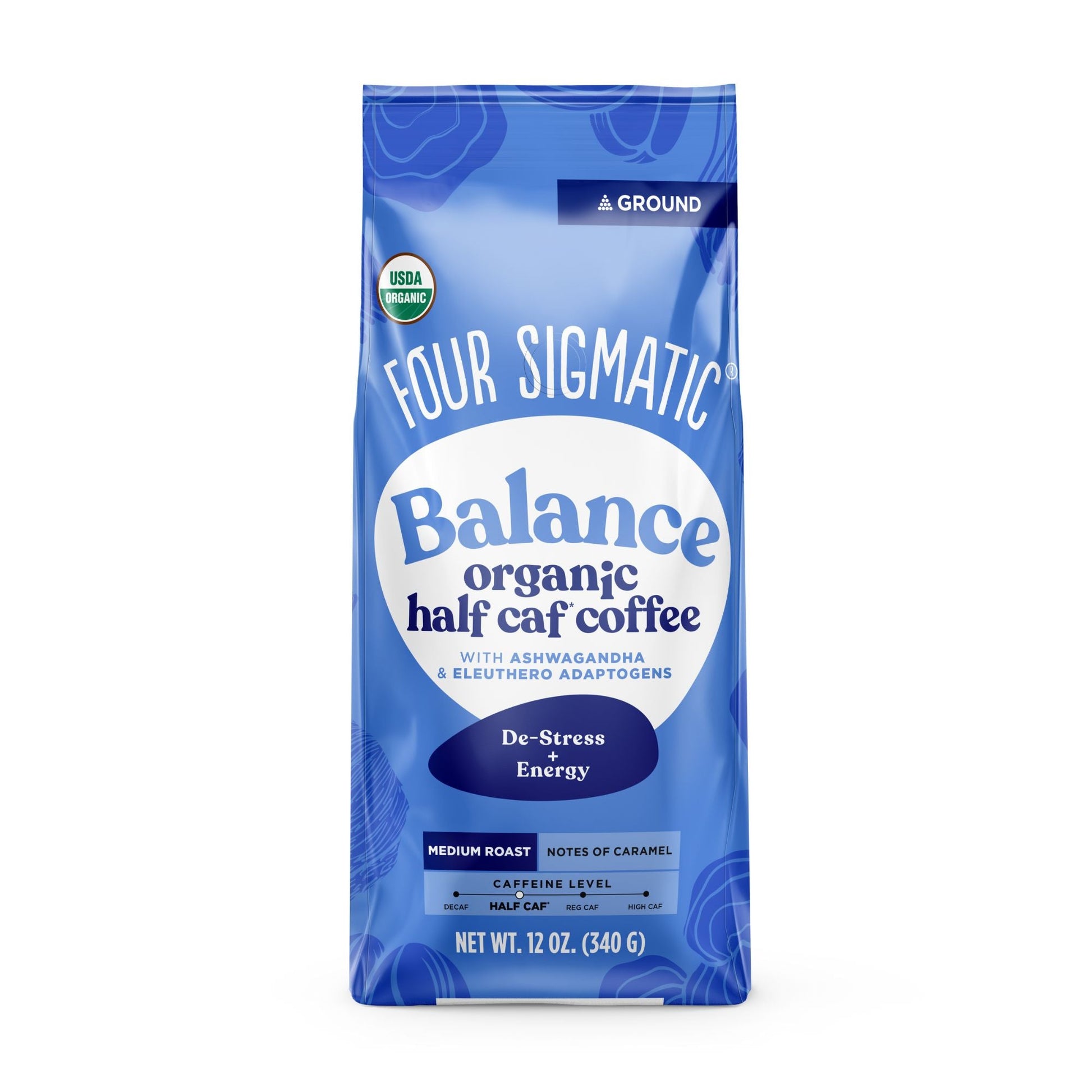 Four Sigmatic Balance Organic Ground Coffee Front