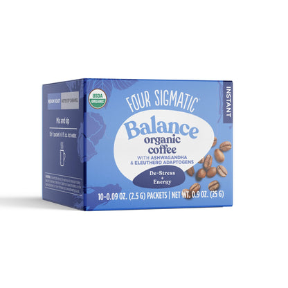 Four Sigmatic Balance Organic Instant Coffee Side