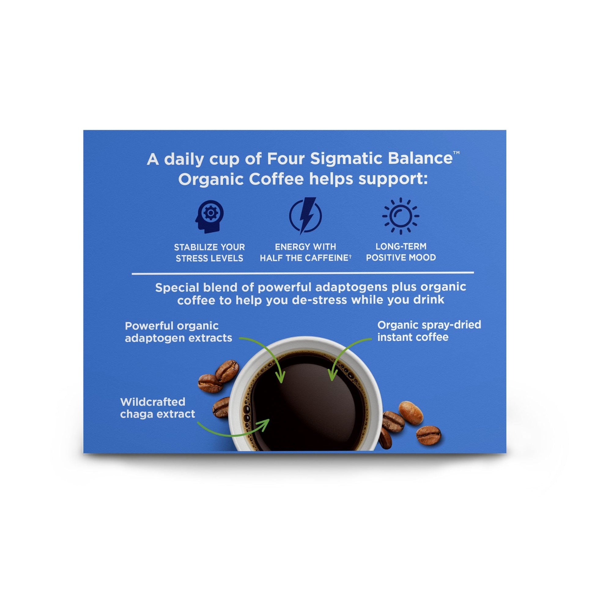 Four Sigmatic Balance Organic Instant Coffee Benefits