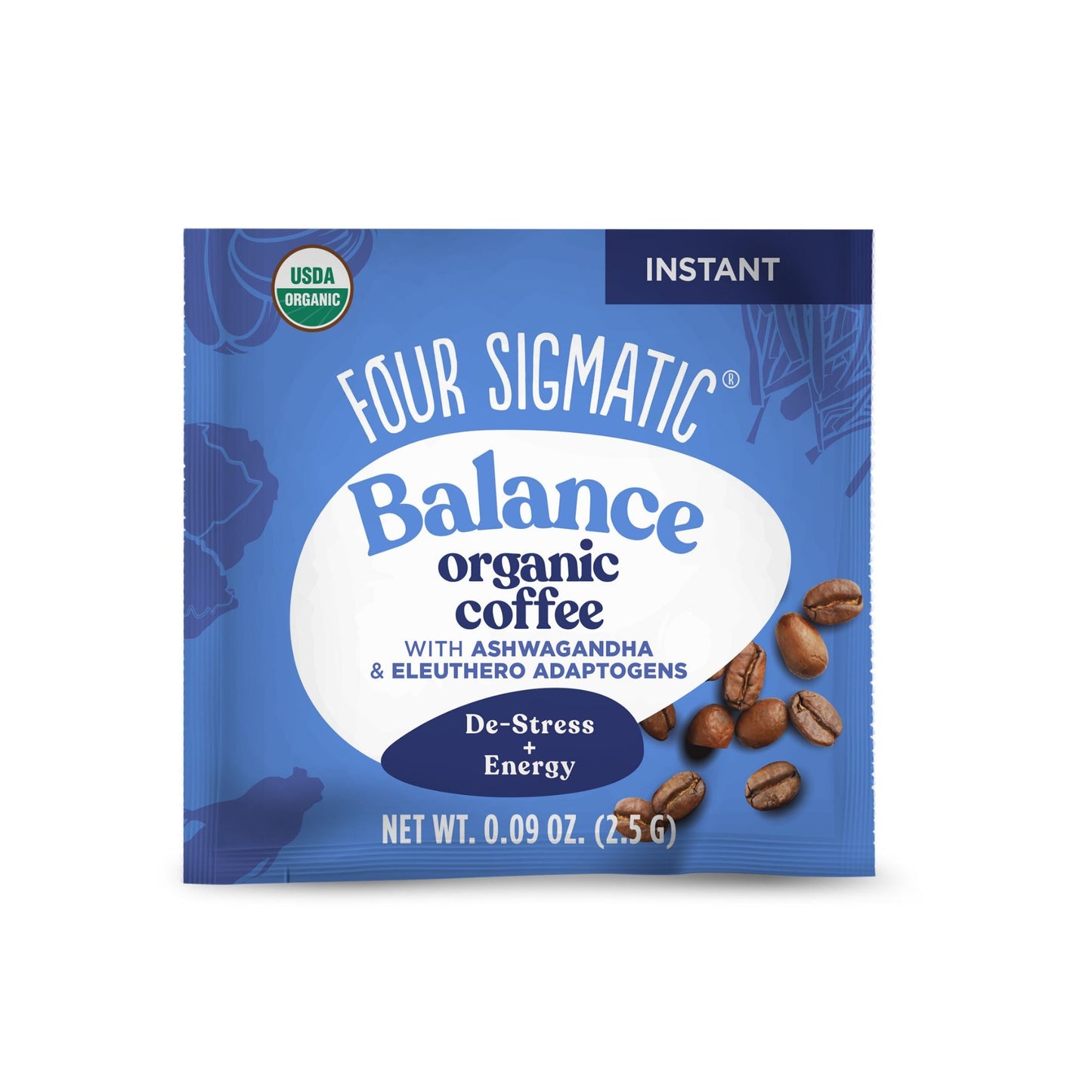 Four Sigmatic Balance Organic Instant Coffee Packet Front