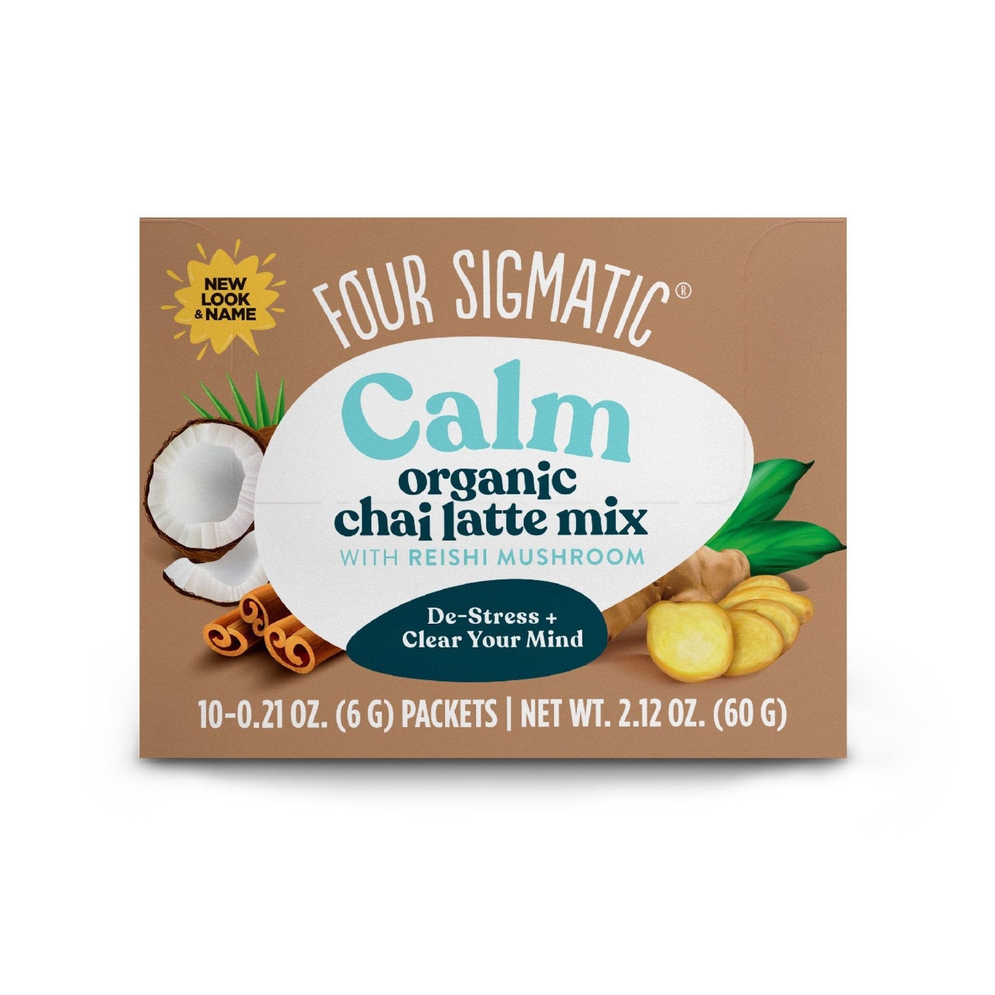 Four Sigmatic Calm Organic Chai Latte Mix Front