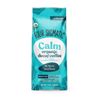 Four Sigmatic Calm Organic Ground Coffee Front