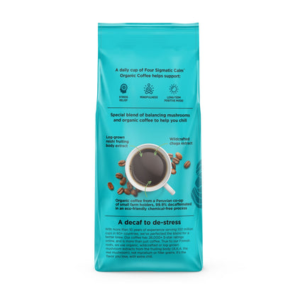 Four Sigmatic Calm Organic Ground Coffee Back